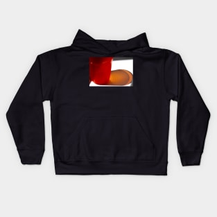 Orange Shadow Kids Hoodie